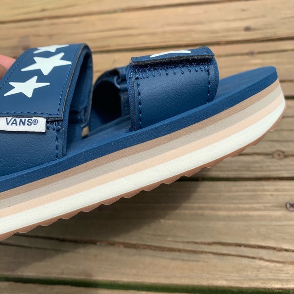 HP 🥳🎉 NWT Vans Star Platform Slides Size 7 - Picture 7 of 8